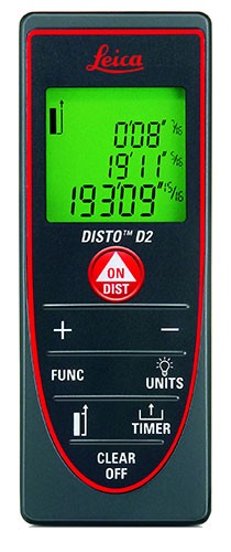 Leica Disto D2 Non-Bluetooth Laser Distance Meter 763495