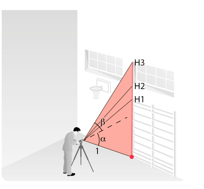 Height tracking with Disto X4 and DST 360