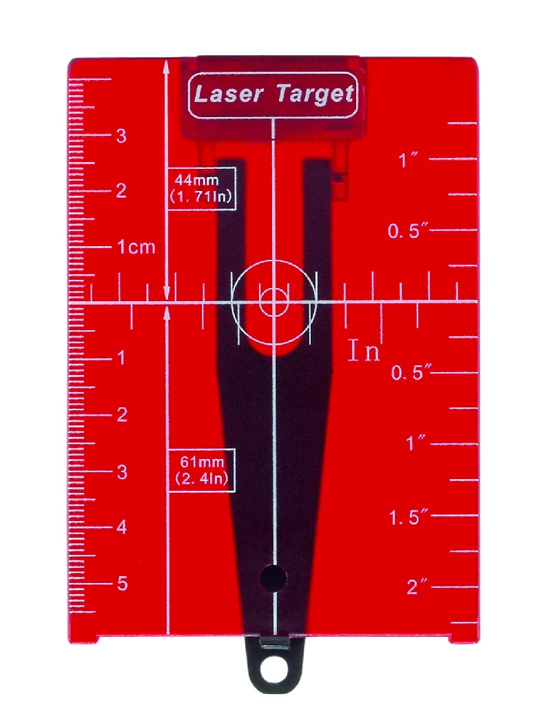 Red Magnetic Target Plate | AppraisersLaser.com